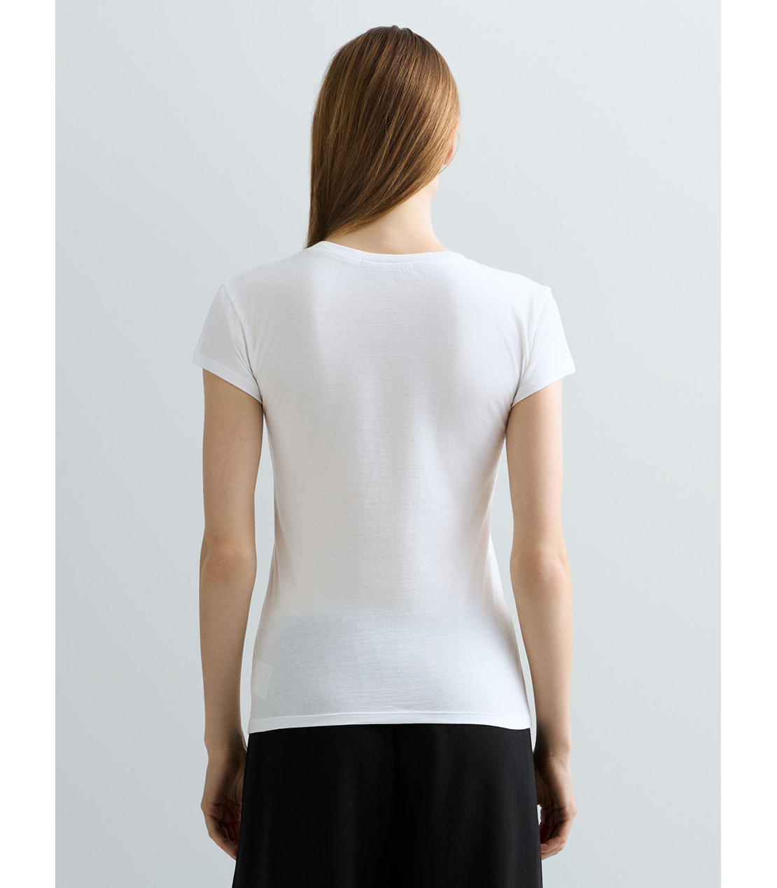 コットンジャージーハートプリントTシャツ 詳細画像 オフホワイト 3